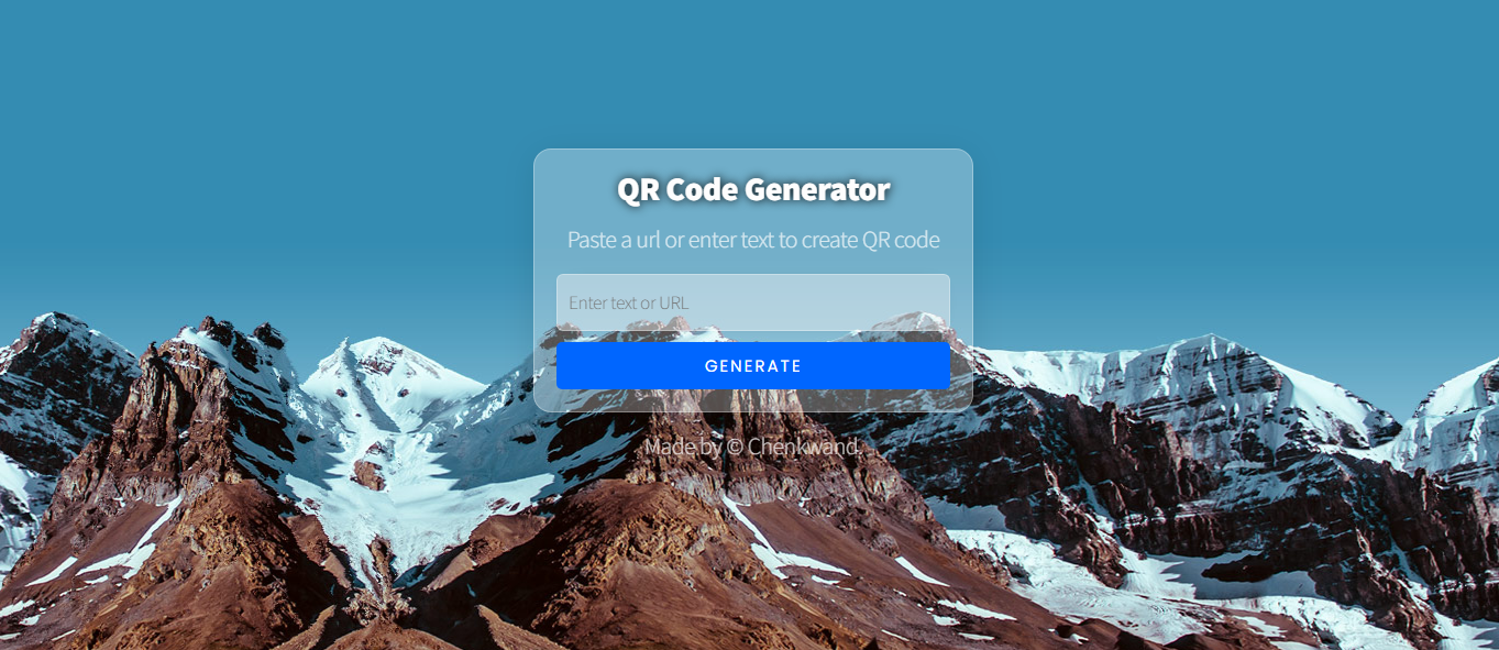 Qr Code Generator